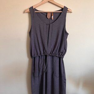 Indyeva - Purple Athletic Dress with Pockets